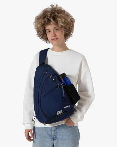 Large Sling Bag Crossbody Backpack Chest Pack for Men Women