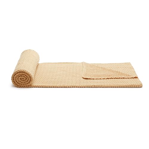 Chunky Cable Knit Throw Blanket for Couch