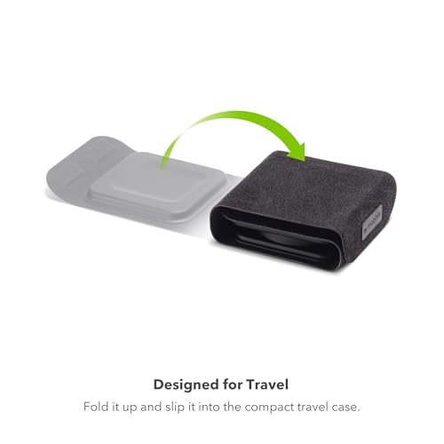 3-in-1 Travel Charger v2 with MagSafe - Portable Wireless Charging Hub, Compatible with Apple Devices, iPhone 17/16/15/14/13/12, Apple Watch Series 11 to 1 & Ultra, AirPods Pro/3rd Gen, Black