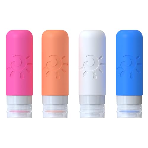 Travel Bottles for Toiletries (4 Count)