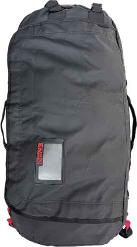 Trailhead Duffel Bag Shoulder Straps Waterproof Black