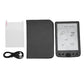 6 Inch E Reader Digital Reader Electronic Book Reader with 800x600 High Resolution Screen Multifunctional Navigation Buttons for PDF EPUB TXT DOC FB2 MOBI