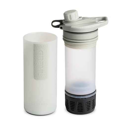 GeoPress 24 oz Water Purifier & Water Filter Bottle