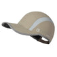 Baseball Cap Nylon Running Cap Outdoor Sports Hat for Men Women Adjustable Quick Drying Reflective Foldable UPF50+ Breath Mesh Water Repellency Race Performance Lightweight Khaki