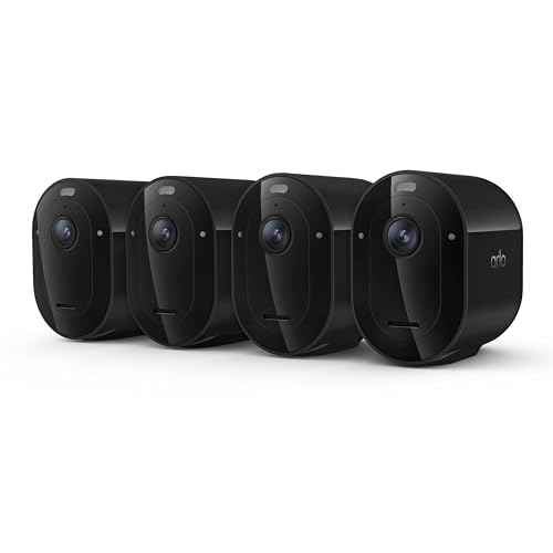 Pro Wireless Security Camera 2K HDR (4 Count)