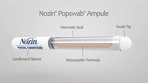 Nasal Sanitizer® Antiseptic Popswab® Ampules 10ct Pack