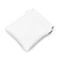 White PU Leather Jewelry Pouch Portable Travel Jewelry Storage Bag