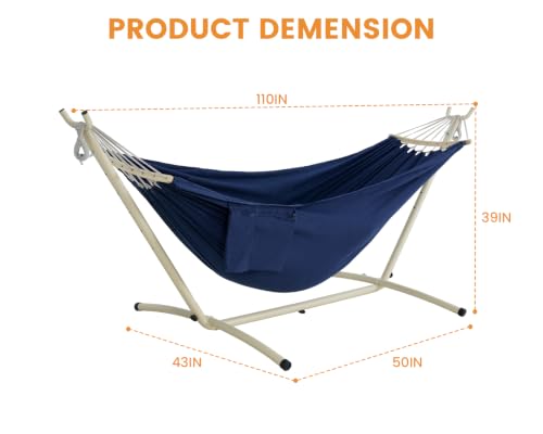 LazyDaze Hammocks Double Hammock with Stand