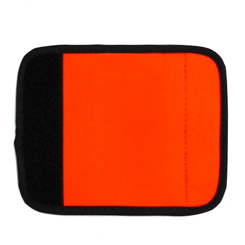 Neoprene Luggage Handle Wrap 5pcs Pack Neon Luggage Tags (5 Count)
