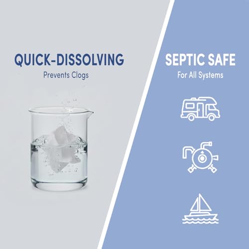 Septic Safe Tube Free Toilet Paper