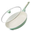10In Nonstick Ceramic Frying Pan with Lid