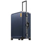Zipperless Large Suitcase with Wheels Checked Luggage 28 Inch