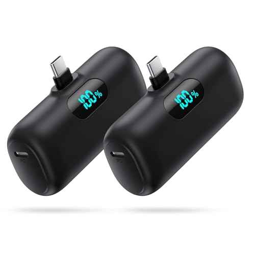 2 Pack]Portable Charger Power Bank for iPhone 17