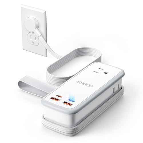 100W GAN Ultra Travel Power Strip (7 Count)