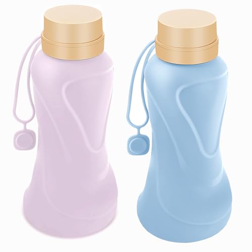 Collapsible Water Bottles 2 Pack (2 Count)