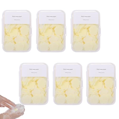 600PCS Portable Mini Soap Sheets (3.46 Ounce)
