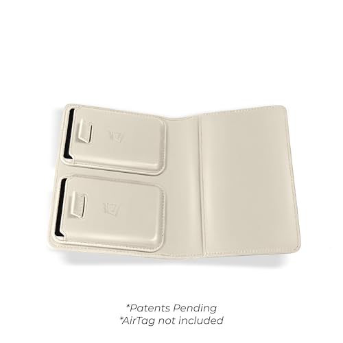 Passport Wallet with AirTag Holder