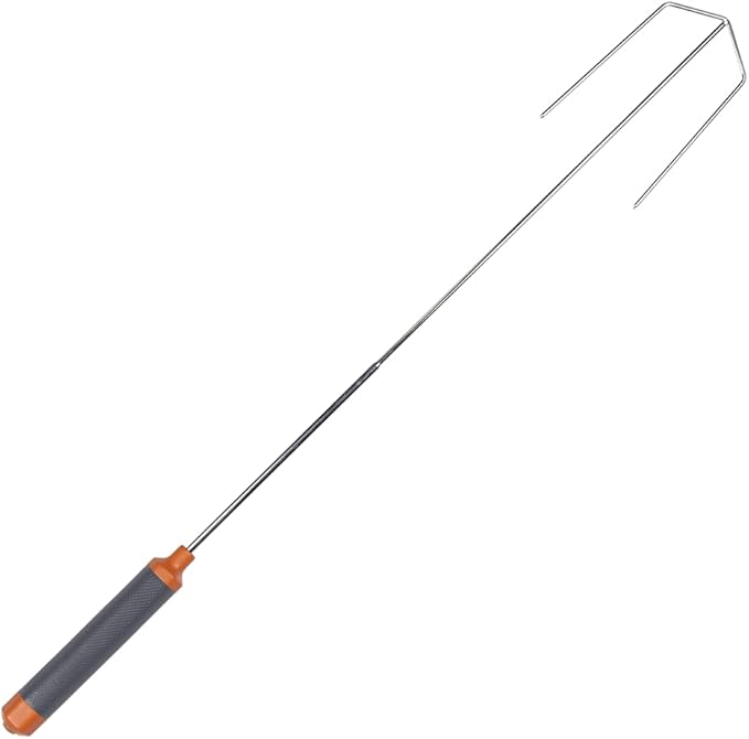 Safety Marshmallow Roasting Stick – Automatic Rotating & Heat-Resistant | Hands-Free Roaster for Perfect Campfire S’mores & Hot Dogs | Battery-Powered by Camp Cozy Outdoor