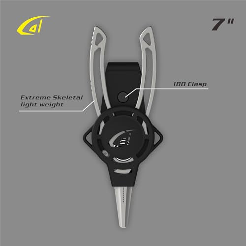danco Titanium Side Cutter Fishing Pliers with Sheath for Fresh