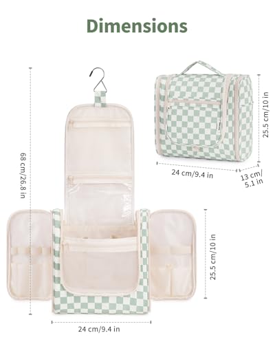 Large Hanging Travel Toiletry Bag for Women