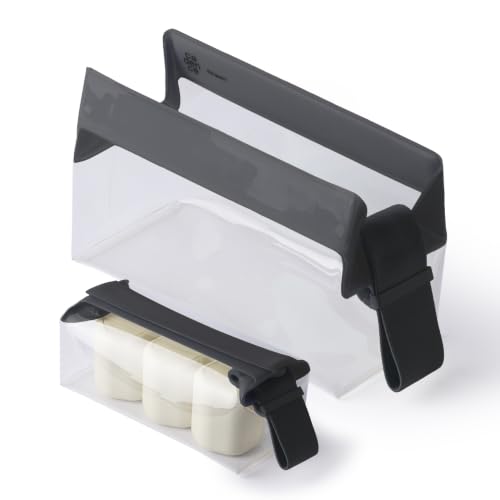 Parcel Clear Travel Kit with Zipperless Magnetic Closure
