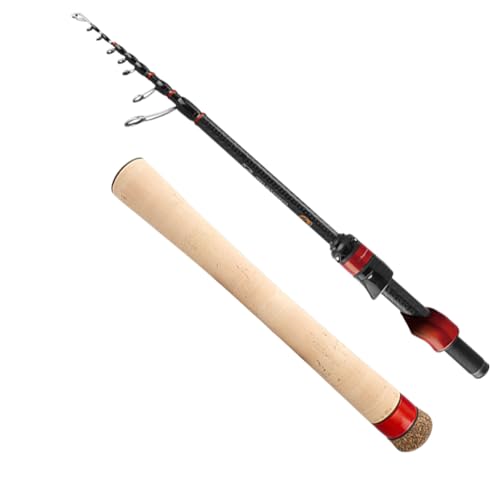 PURELURE Telescopic Spinning Fishing Rod 7 Foot