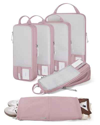 6 Set Compression Packing Cubes for Travel (6 Count)