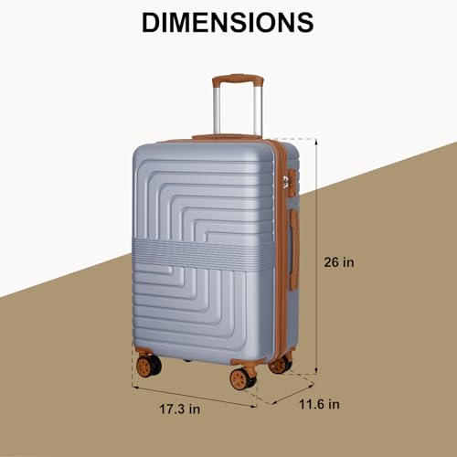 26" Medium Checked Luggage