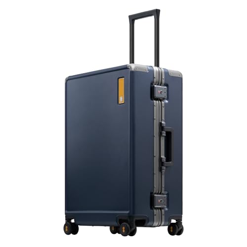 Zipperless Checked Luggage with Aluminum Frame