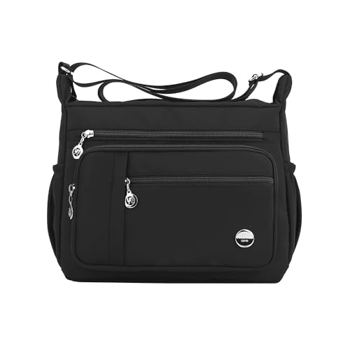 Women Shoulder Handbag Roomy Multiple Pockets Bag Ladies Crossbody Purse Fashion Tote Top Handle Satchel