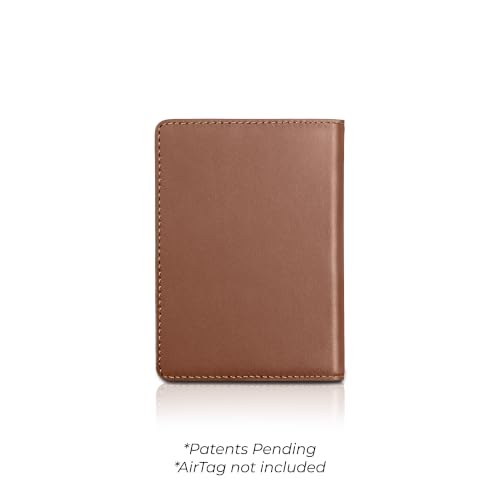 Passport with AirTag Holder Wallet