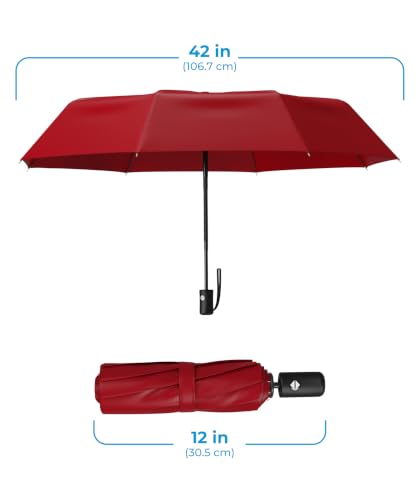Windproof Compact Umbrellas for Rain