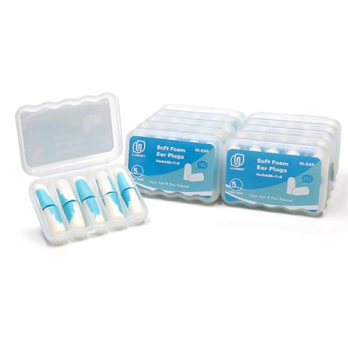Soft Foam Ear Plugs for Sleeping (50 Count)