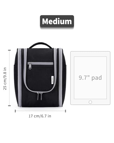 Small Hanging Travel Toiletry Bag Cosmetic Make Up Organizer for Women and Men