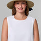 Women's Sun Hat with Ribbon