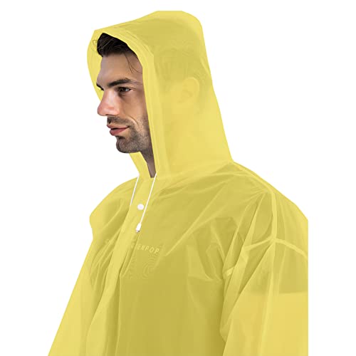 Rain Ponchos for Adults (2 Count)