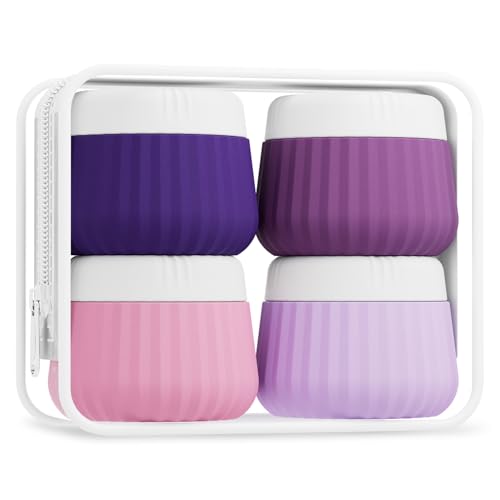 Travel Containers for Toiletries 4 Pack (4 Count)