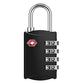 TSA Approved Luggage Lock for Train Travel