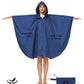 Unisex Rain Poncho Hooded Waterproof Raincoat for Adults Women