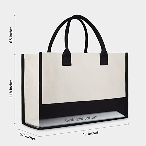 Canvas Tote bag for Bride on Bridal Shower