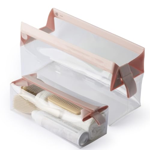 Parcel Clear Travel Kit with Zipperless Magnetic Closure