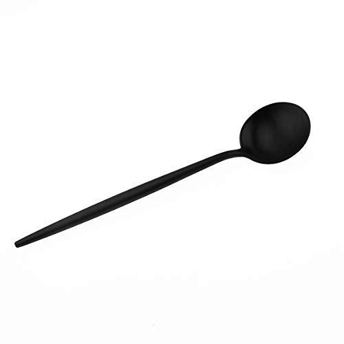Matte Balck Silverware Set