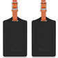 2 Pack Luggage Tags for Suitcases Airplane Travel Essentials (2 Count)