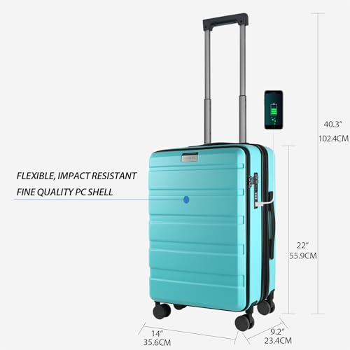 20 Inch Airline Approved Carry On Luggage