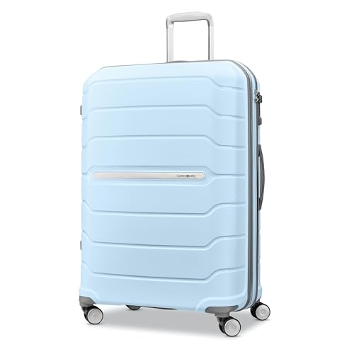 Freeform Large Checked Luggage with Dual 360° Spinner Wheels