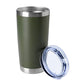 20oz Tumblers Bulk Stainless Steel Cup with Lid Double Wall Vacuum Insulated Coffee Mug for Cold & Hot Drinks 1 Pack