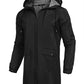 Men's Long Raincoat With Hood Waterproof Jackets Light Packable Rain Jacket