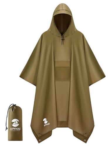 Double Layer Rain Poncho
