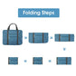 For Spirit Airlines Personal Item Bag 18x14x8 Foldable Travel Duffel Bag Tote Foldie Duffle Carry on Luggage for Women and Men 30L