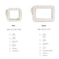Clear Makeup Bag Set (2 Count)